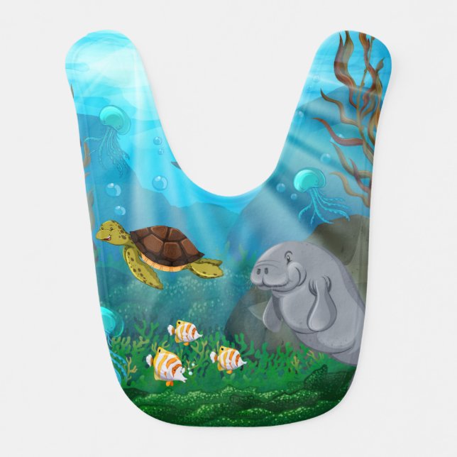 Under the Sea Bib (Front)
