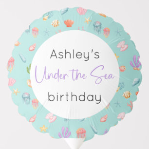 Under The Sea Birthday Balloon