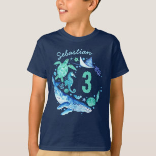 Under the Sea Birthday Boy T-Shirt