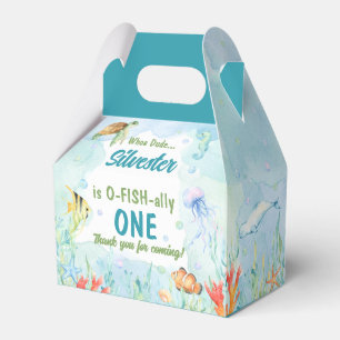 Under the Sea birthday Favor Box