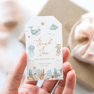 Under the Sea Birthday Gift Tags