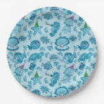 Under the Sea Birthday Gift Wrap Paper Plates