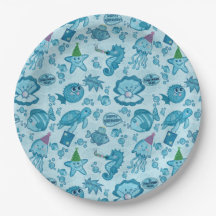 Under the Sea Birthday Gift Wrap