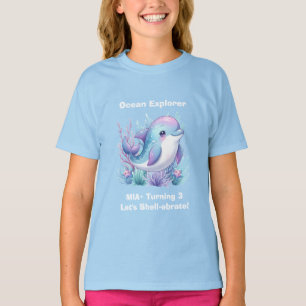 Under the Sea Birthday Girl T-Shirt 