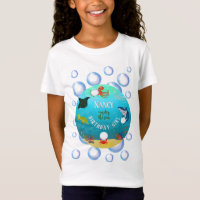 Under The Sea Birthday Girl Water Bubbles