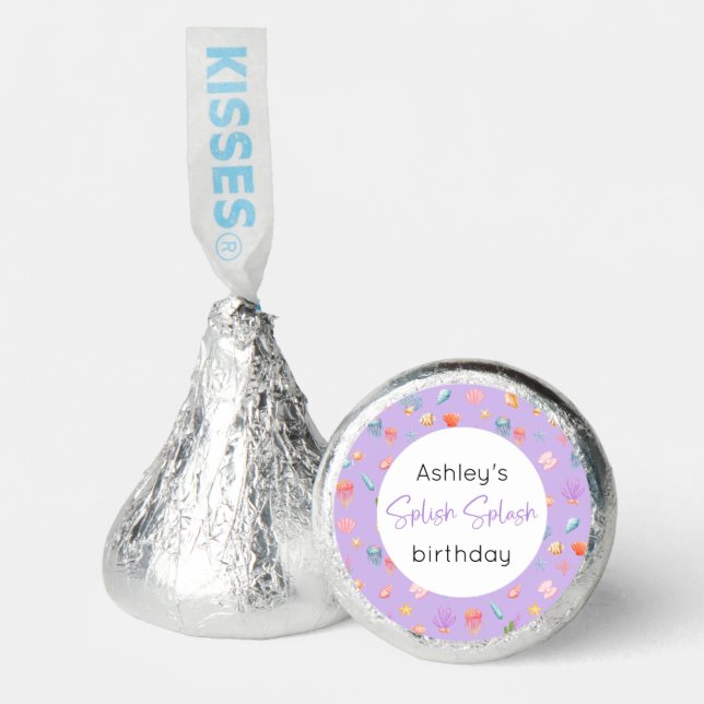Under The Sea Birthday Hershey®'s Kisses® (Front)