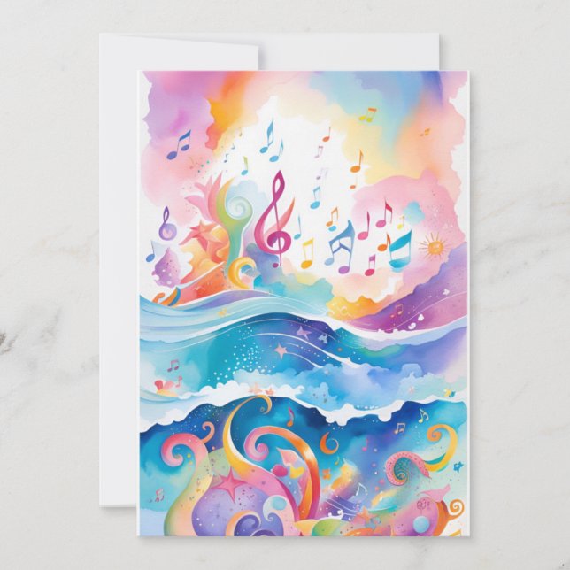 Under the Sea Birthday Invitation (Front)