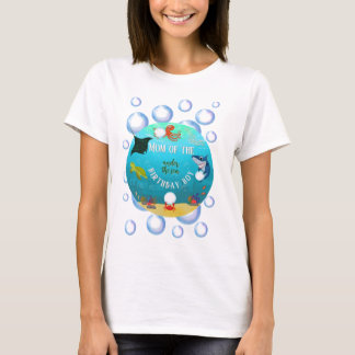 Under The Sea Birthday Kid's Mommy Water Bubbles T-Shirt