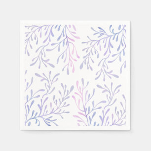 Under the Sea Birthday Mermaid Girl Ocean Theme Napkins