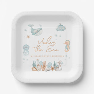 Under the Sea Birthday  Paper Plates