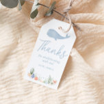 Under the Sea Birthday Party Favor Tag<br><div class="desc">Say thank you to your little one's birthday party guests with these watercolor under the sea favor tags.</div>