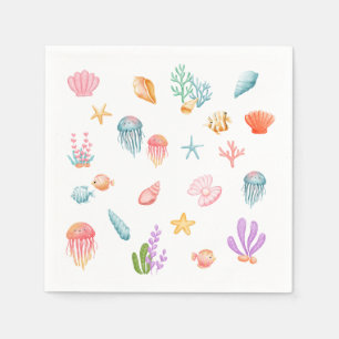 Under The Sea Birthday Party Napkins