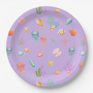 Under The Sea Birthday Party Paper Plates