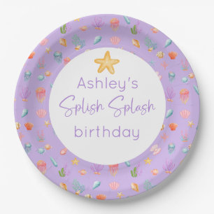Under The Sea Birthday Party Paper Plates