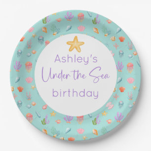 Under The Sea Birthday Party Paper Plates