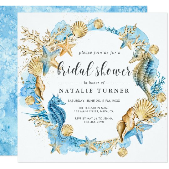 Under The Sea Invitations Wedding 4