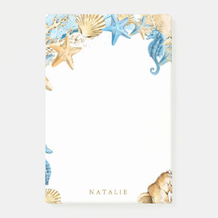 Under the Sea Blue & Gold  Notes