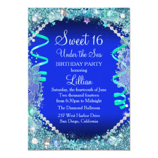 Quinceanera Under The Sea Invitations 6