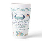 Under the Sea Blue Watercolor Oh Boy Baby Shower