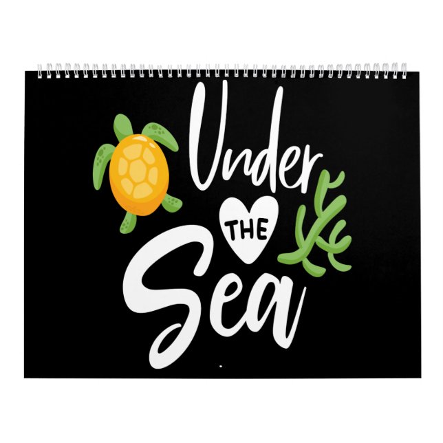 under the sea calendar (Cover)