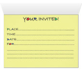 Under the Sea Cards (Inside Horizontal (Bottom))