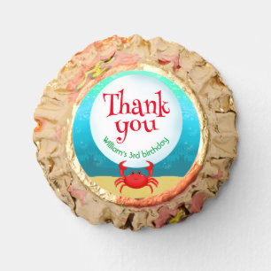 Under The Sea Crab Ocean Water Bubble Birthday Reese's Peanut Butter Cups