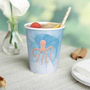 Under the Sea Cups Octopus