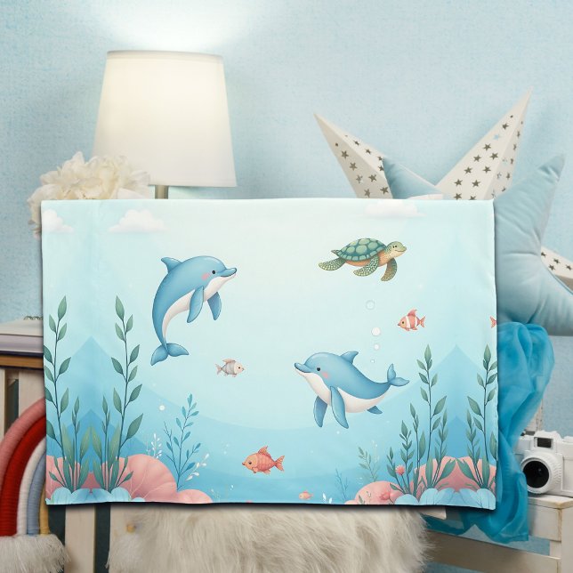 Under the Sea Cute Pillow Case (Creator Uploaded)