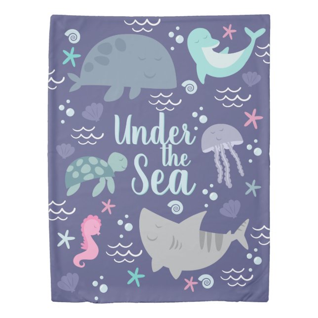 Under The Sea Duvet Cover (Front)