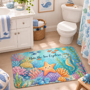 Under the Sea Explorers Bath Mat