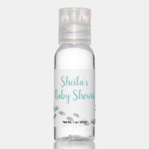Under The Sea Fish Baby Shower Favor Hand Sanitizer