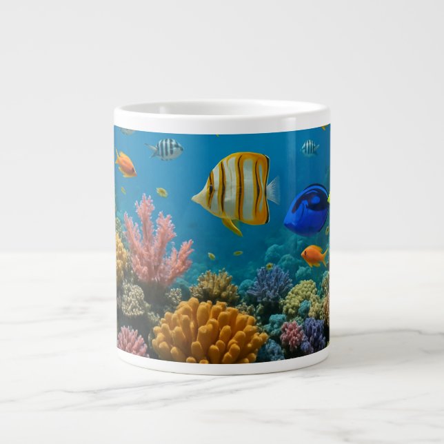 Under the sea  giant coffee mug (Front)
