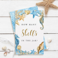 Under the Sea | How Many Shells in the Jar Game