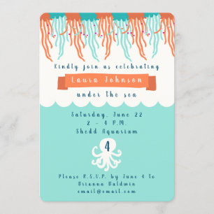 Under the Sea Invitation