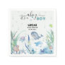 under the sea its a boy baby shower  napkins