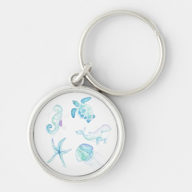 Under The Sea Keychain (Front)