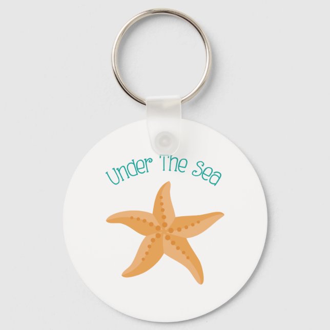 Under The Sea Keychain (Front)
