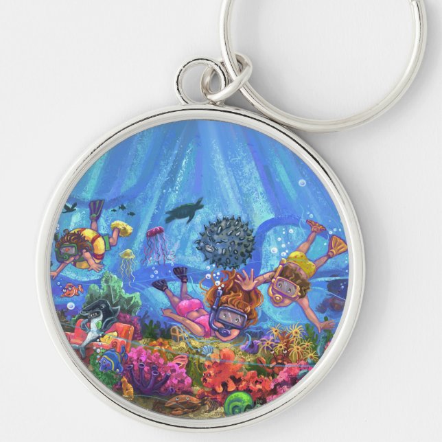 Under the Sea Keychain (Front)
