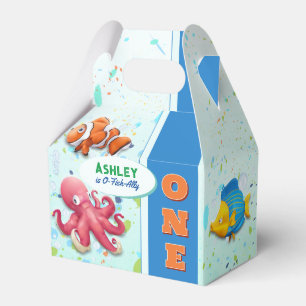 Under the Sea Kids Birthday Favor Boxes