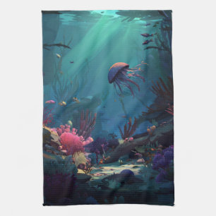 Under The Sea Kitchen Towel
