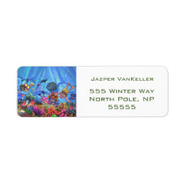 Under the Sea Label