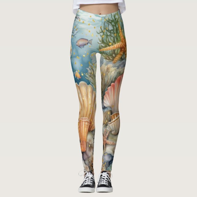 Under the Sea Leggings (Front)