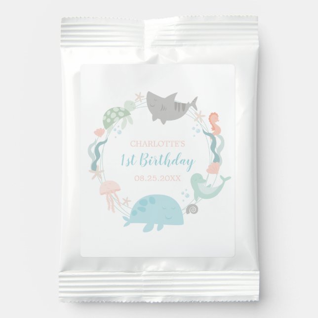 Under The Sea  Lemonade Drink Mix (Front)