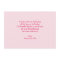 Under the Sea life/Girl Baby Shower Thank You Card