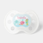 Under the Sea Life/Oceanlife Pairs Pacifier (Front)