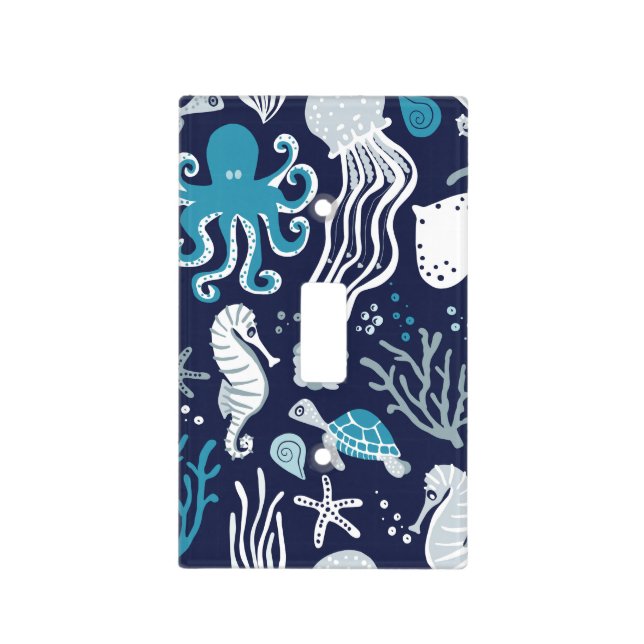 Under the Sea Light Switch Cover (Front)