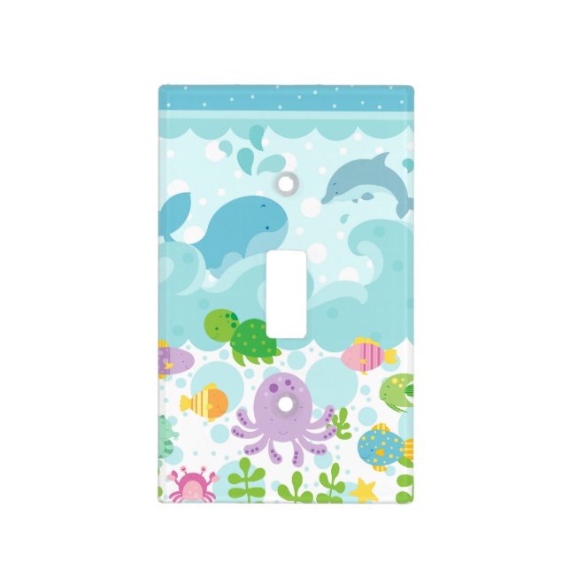 Under the Sea Light Switch Cover (Front)