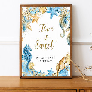 Under the Sea   Love is Sweet Treat Favor Flyer