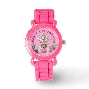 Under the Sea Magical Cute Mermaid Birthday Gift Watch