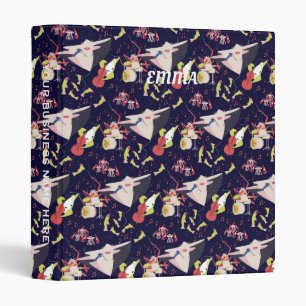 Under The Sea Marine Animals Music Song 3 Ring Binder